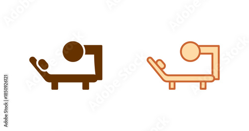 Spa Bed Vector Icon