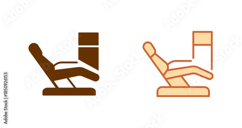 Spa Chair Vector Icon