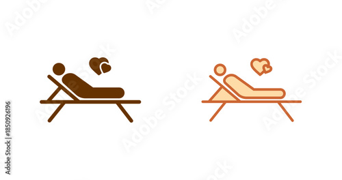 Relaxation Room Vector Icon