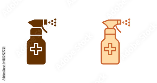 Disinfectant Vector Icon