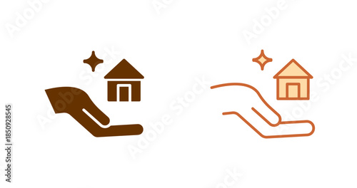 Clean Living Vector Icon