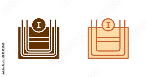 Door Reinforcement Vector Icon