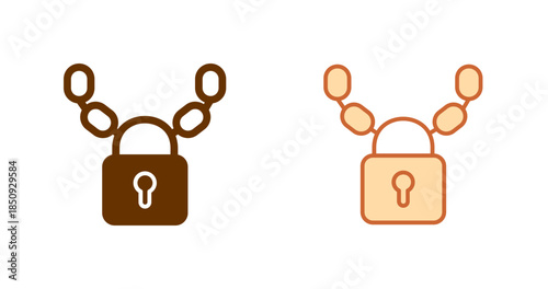 Security Chain Vector Icon