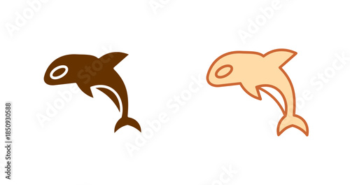 Orca Vector Icon