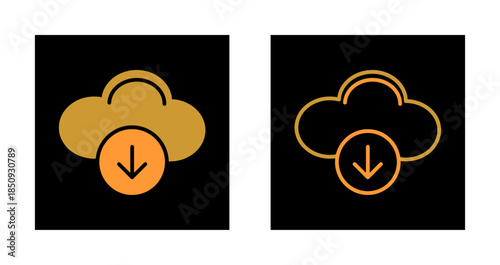 Cloud Computing Icon Design