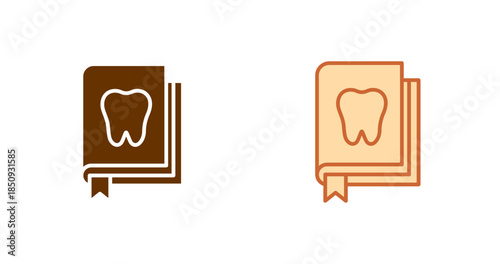 Dental Education Vector Icon