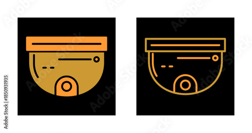 Security Camera Icon Design