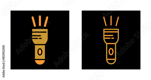 Flashlight Icon Design