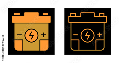 Accumulator Icon Design