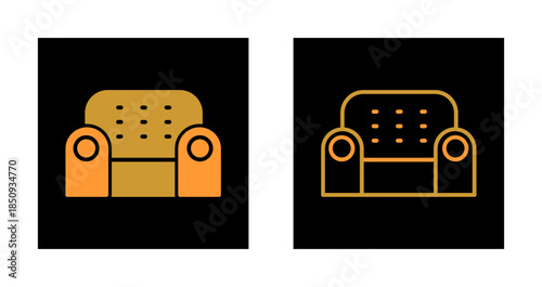 Armchair Icon Design