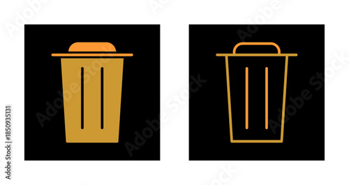 Trash Can Icon Design