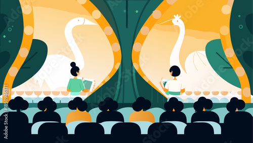 Children enjoying a storytime session