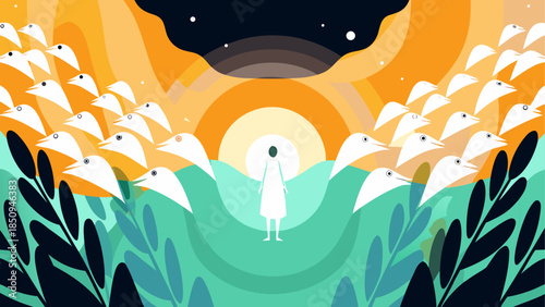 Journey through the sky