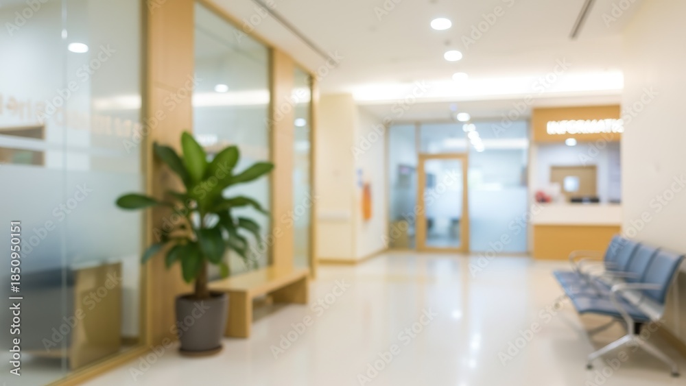 Fototapeta premium modern living roomAbstract blur hospital background