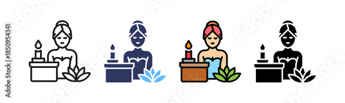 Body Spa multiple icon