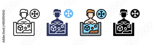 Ice Treatment multiple icon