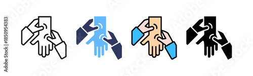 Hand Massage multiple icon