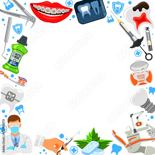Dental Services banner and Frame