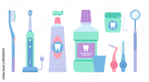 Dental care products for maintaining oral hygiene