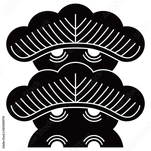 家紋です。二階松といいます。