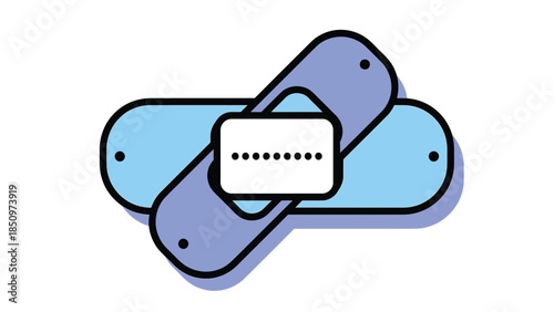 Abstract Representation of Digital Security and Data Protection.