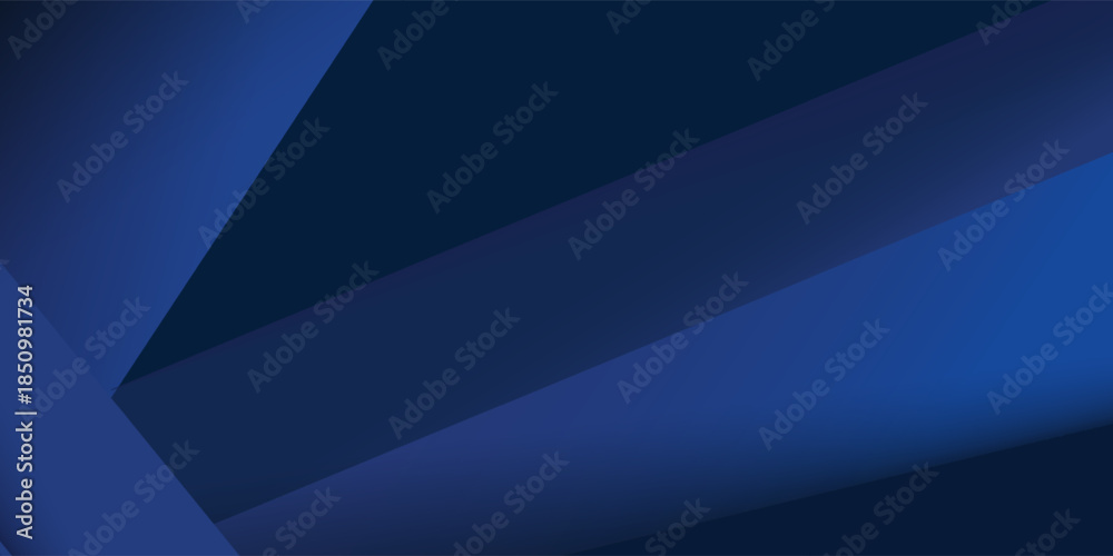 Obraz premium Modern dark blue paper background with dark 3d layered line triangle texture in elegant website or textured paper design