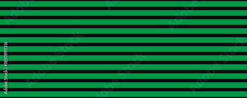 Abstract background with vertical green and black stripes. Seamless and repeating pattern. Smooth straight stripes. Vector illustration.