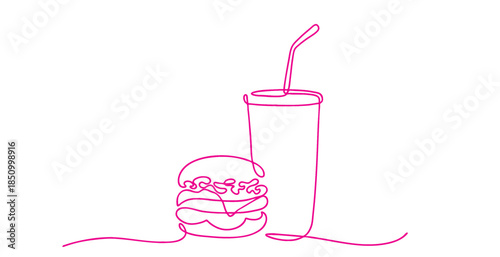Food line art