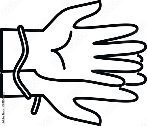 Medical gloves representing hand safety and personal protection