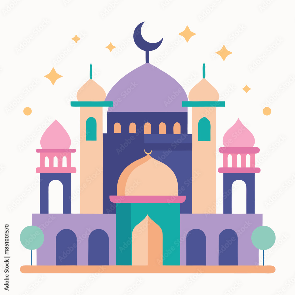 Fototapeta premium pastel-eid-design.eps