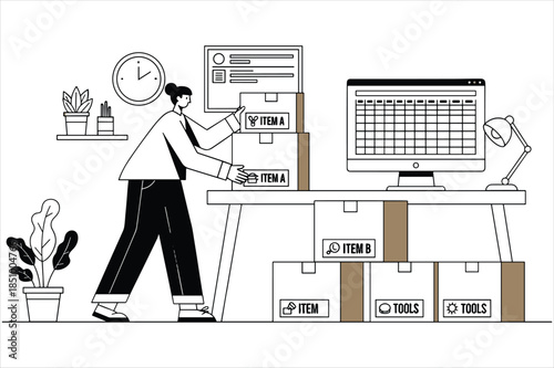 Placeholder text illustration indicating a vector file type or format