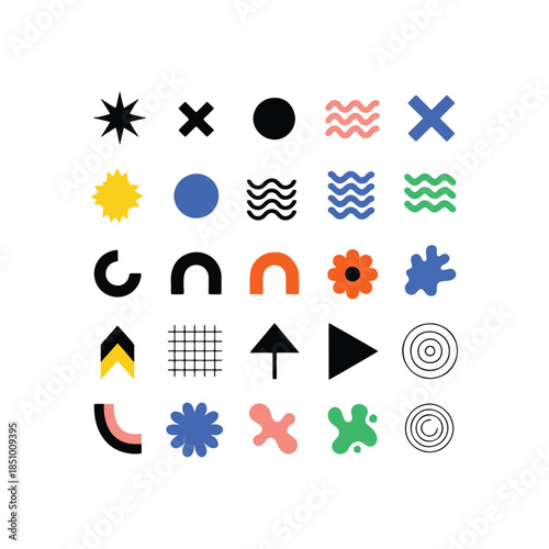 Bold Vector Icon Set