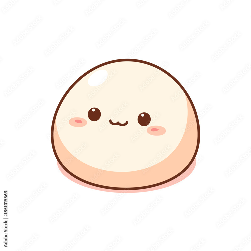Fototapeta premium Cute Mochi Design Very Cool