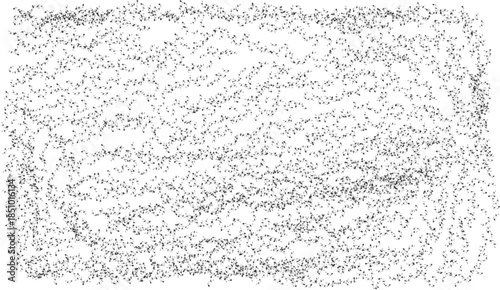 Abstract Pencil Scribble Texture on White Background