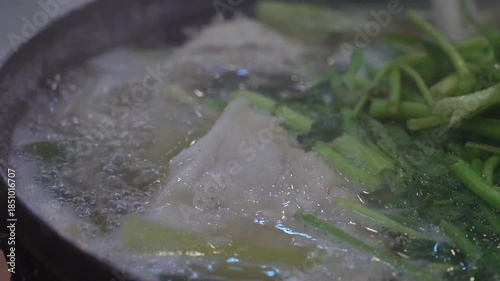 먹을것, 야채, 신선, green, 건강한, 요리, 식사, 채식주의, 성분, 맛있는, 유기농, 미나리, 대구탕