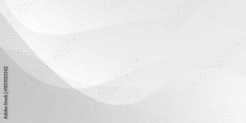 White background luxurious abstract texture Sparkling with soft, beautiful waves