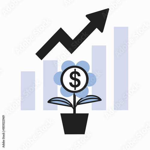 money growth graph