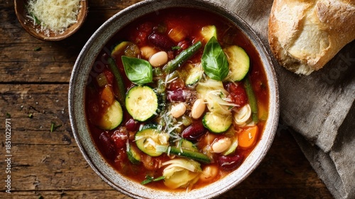 Hearty vegetable soup