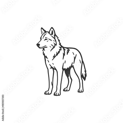 Wolf Vector Crestline Radiance