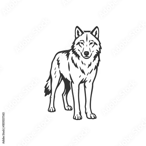 Wolf Vector Deep Stone Trace