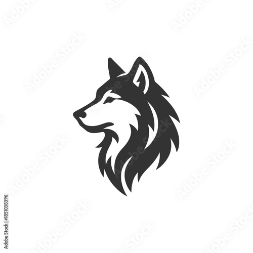 Wolf Vector Icecut Straight Trace