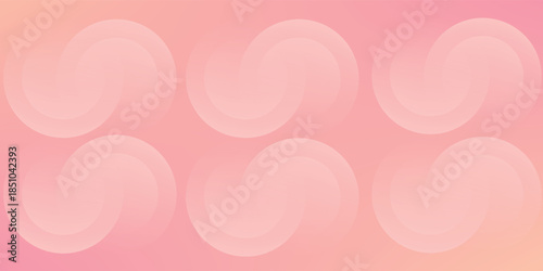 abstract background.modern.minimalist.pink and yellow gradations.circle effect.memphis.trendy .eps 10