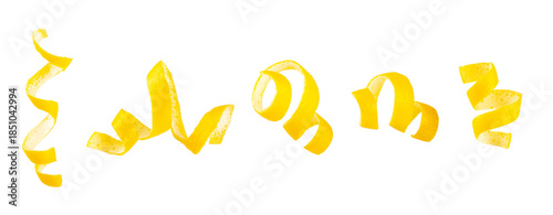 Fotografie Lemon fruit zest