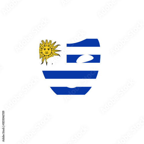 Uruguay Face Mask In Icon