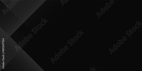 black abstract background with overlapping stripes. great for banner, website, poster, presentation, brochure, cover.
