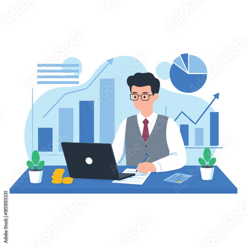 Female Content Creator Digital Marketing Icon