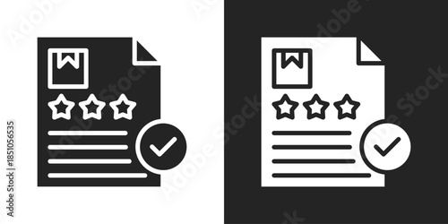 Minimum Viable Product Icon In Black And White Glyph Style