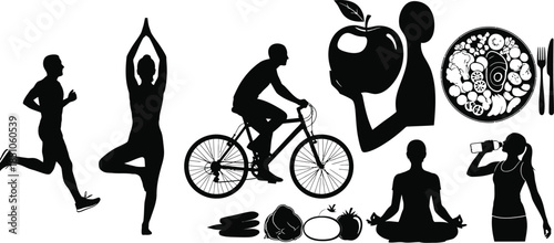 silhouette of a girl with a dog