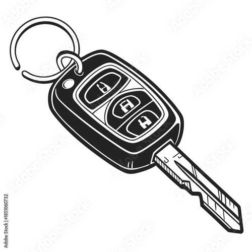 car key with remote