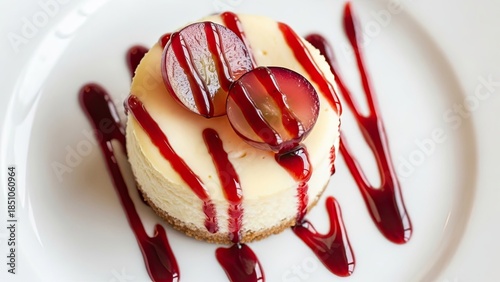 chocolate cake with strawberry